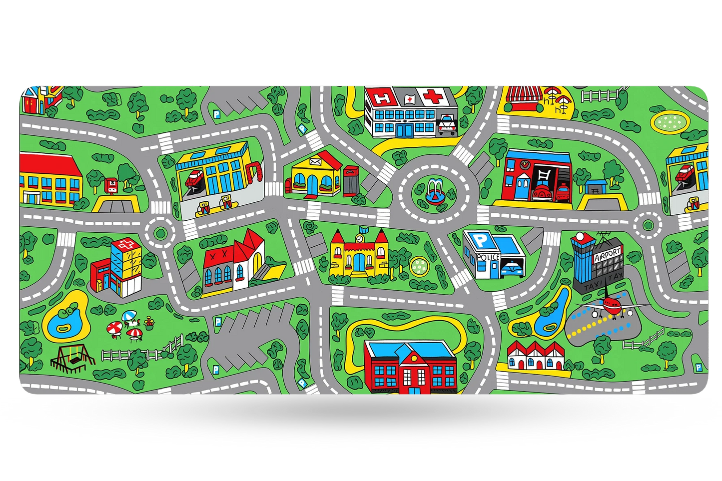 PixelPath City MousePad