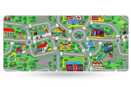 PixelPath City MousePad